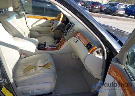 2005 Lexus Ls 430 from USA, damaged, VIN JTHBN36F750177884